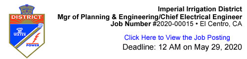 20200401_IID_Mgr_Planning_Engineering_Post 20200401_IID_Mgr_Planning_Engineering_Post