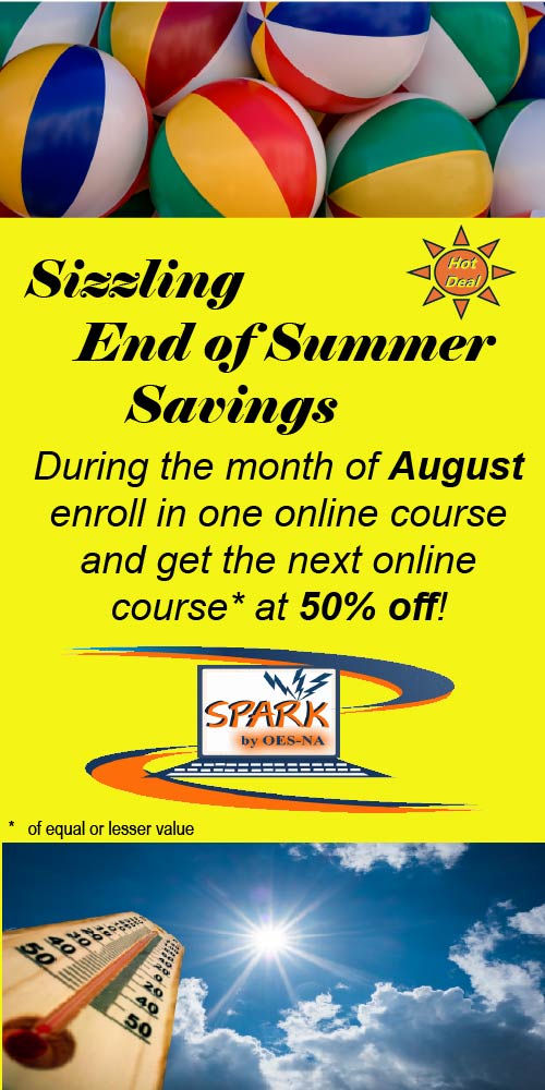 Click here for more information and enroll today for great savings and even better training!