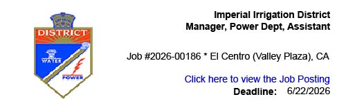 20260519_IID_Mgr_Power_Dept_Assistant
